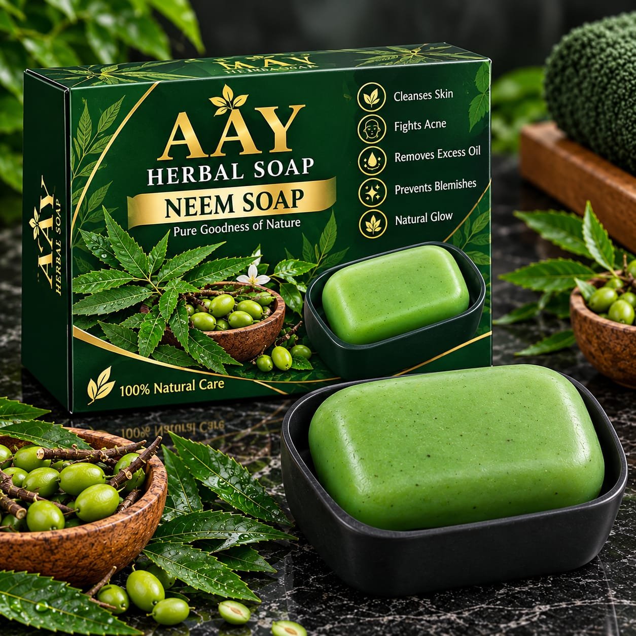 🌿 Herbal Neem Soap 🌿 (Out OF Stock )